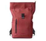 Zaino Roll-top Drop2Go - 30 x 42 x 14 cm - gomma - bordeaux - In Tempo