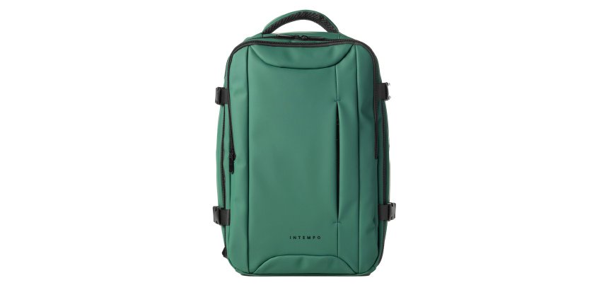 Zaino Cabin Bag Drop2Go - 25 x 20 x 40 cm - gomma - verde - In Tempo
