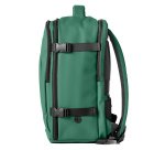 Zaino Cabin Bag Drop2Go - 25 x 20 x 40 cm - gomma - verde - In Tempo