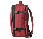 Zaino Cabin Bag Drop2Go - 25 x 20 x 40 cm - gomma - bordeaux - In Tempo