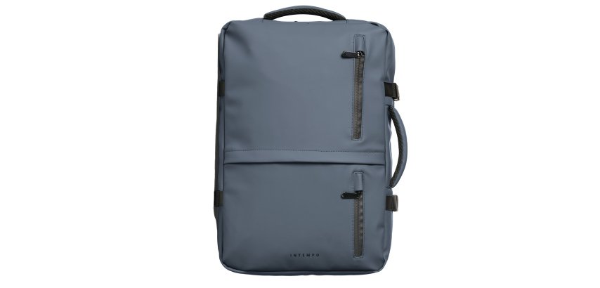 Zaino Travel Backpack Drop2Go - 30 x 15 x 45 cm - gomma - blu - In Tempo