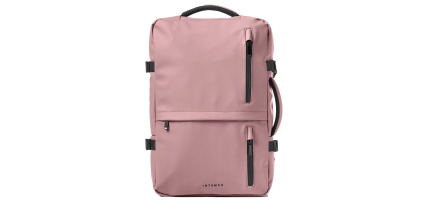 Zaino Travel Backpack Drop2Go - 30 x 15 x 45 cm - gomma - cipria - In Tempo
