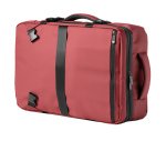 Zaino Travel Backpack Drop2Go - 30 x 15 x 45 cm - gomma - bordeaux - In Tempo