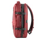 Zaino Travel Backpack Drop2Go - 30 x 15 x 45 cm - gomma - bordeaux - In Tempo