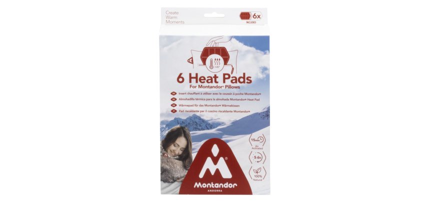 Ricarica monouso per cuscino riscaldante - Montandor - conf. 6 pezzi