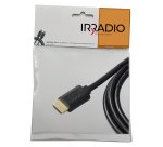 Cavo HDMI - V1.4b - 4K Ultra HD - serie Silver - 5mt- Irradio
