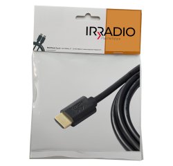 Cavo HDMI - V1.4b - 4K Ultra HD - serie Silver - 5mt- Irradio