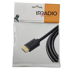 Cavo HDMI - V1.4b - 4K Ultra HD - serie Silver - 3mt.- Irradio