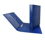 Raccoglitore Stelvio - 22 x 30 cm - 2 anelli a R 25 mm - dorso 3 cm - blu - Sei Rota