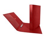 Raccoglitore Stelvio - 22 x 30 cm - 2 anelli a R 25 mm - dorso 3 cm - rosso - Sei Rota