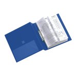 Raccoglitore Stelvio - 22 x 30 cm - 2 anelli a D 50 mm - dorso 7 cm - blu - Sei Rota
