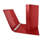 Raccoglitore Stelvio - 22 x 30 cm - 4 anelli a R 25 mm - dorso 3 cm - rosso - Sei Rota