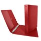 Raccoglitore Stelvio - 4 anelli tondi 25 mm - dorso 3 cm - 22 x 30 cm - rosso - Sei Rota