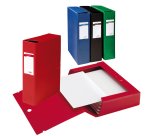 Scatola archivio Scatto - dorso 8 cm - 25 x 35 cm - nero - Sei Rota