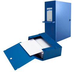 Scatola archivio Big 200 - con maniglia - dorso 20 cm - 25 x 35 cm - blu - Sei Rota