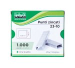 Punti KH - 23/10 - alti spessori - acciaio zincato - metallo - Lebez - conf. 1000 pezzi
