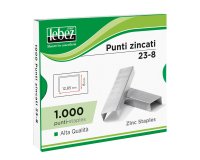 Punti KH - 23/20 - alti spessori - acciaio zincato - metallo - Lebez - conf. 1000 pezzi