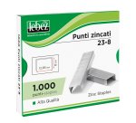 Punti KH - 23/8 - alti spessori - acciaio zincato - metallo - Lebez - conf. 1000 pezzi