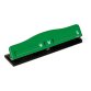 Perforatore 840 - max 8 fogli - 4 fori regolabili - passo 6/8 cm - verde - Lebez