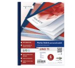 Portalistini personalizzabile Uno TI - 22 x 30 cm - 6 buste - blu - Sei Rota
