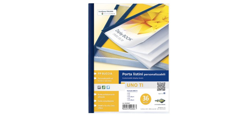 SEI Rota Uno TI presentation display book 1 pockets 220x300 mm (A4)