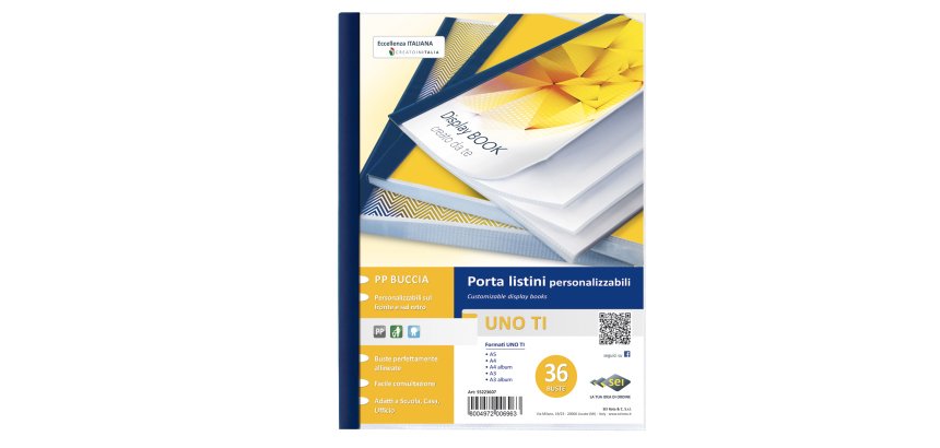 SEI Rota Uno TI presentation display book 1 pockets 220x300 mm (A4)