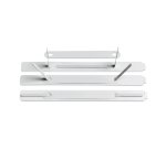 Pressini adesivi - con linguette in metallo - 15 x 150 mm - Lebez - conf. 100 pezzi
