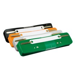 Pressini fermafogli - con linguette in metallo - 38 x 150 mm - colori assortiti - Lebez - conf. 250 pezzi