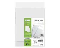 Buste a sacco Soft - PPL - 22 x 30 cm - liscio - trasparente - Sei Rota - conf. 25 pezzi