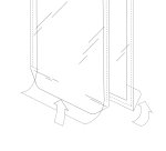 Buste Porta Avvisi Appendicartello - PVC - 23 x 33 cm - trasparente - Sei Rota - conf. 10 pezzi