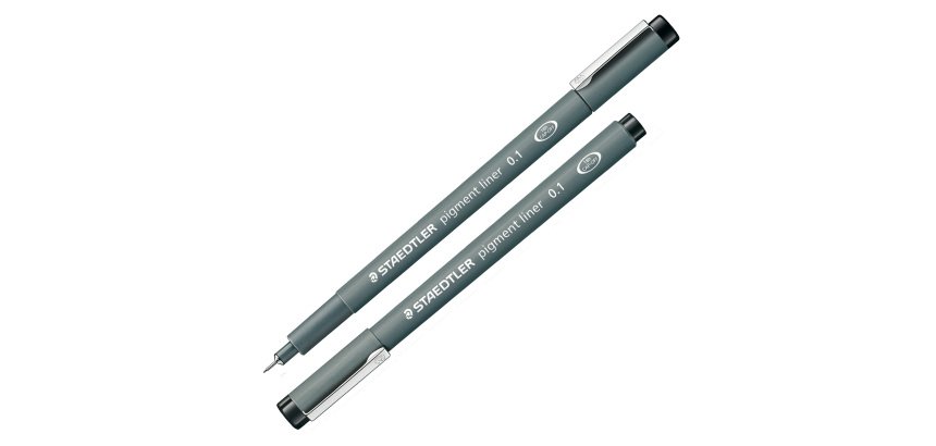 Pennarello Pigment Liner 308 - nero - 0,1 mm - Staedtler