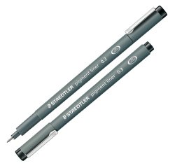 Pennarello Pigment Liner 308 - nero - 0,3 mm - Staedtler