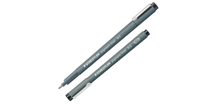 Pennarello Pigment Liner 308 - nero - 0,5 mm - Staedtler