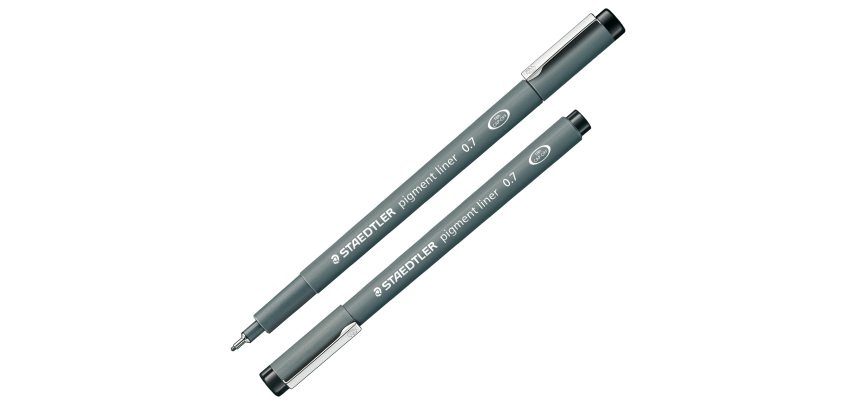Pennarello Pigment Liner 308 - nero - 0,7 mm - Staedtler