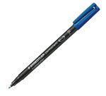 Pennarello Lumocolor Permanent 318 - punta 0,6 mm - blu - Staedtler
