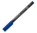 Pennarello Lumocolor Permanent 318 - punta 0,6 mm - blu - Staedtler
