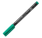 Pennarello Lumocolor Permanent 318 - punta 0,6 mm - verde - Staedtler