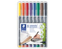 Pennarello Astucci Lumocolor Permanent 313 - punta 0,4 mm - colori assortiti - Staedtler