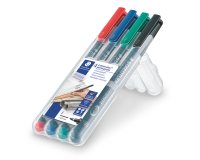 Pennarello Astucci Lumocolor Permanent 318 - punta 0,6 mm - colori assortiti - Staedtler