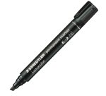 Marcatore Lumocolor Permanent 350 - punta a scalpello - tratto 2 - 5 mm - nero - Staedtler