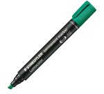 Marcatore Lumocolor Permanent 350 - punta a scalpello - tratto da 2 - 5 mm - verde - Staedtler