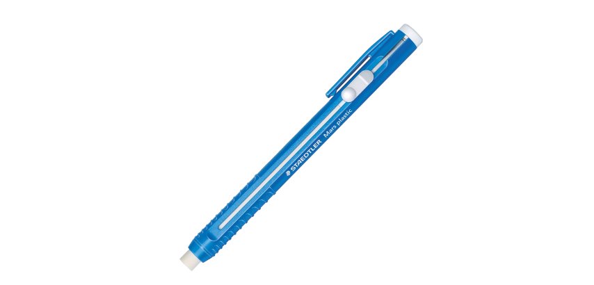 Portagomma a penna Mars Plastic - con ricambio gomma - Staedtler