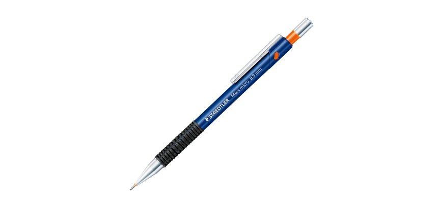 Portamine Mars Micro 775 - mina 0,90 mm - fusto blu/nero - Staedtler