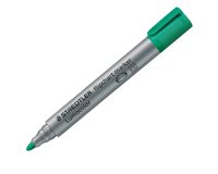 Marcatore Lumocolor Flipchart 356 - a base d'acqua - punta tonda 2 mm - verde - Staedtler