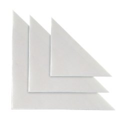 Busta autoadesiva TR 17 - triangolare - PVC - 17 x 17 cm - trasparente - Sei Rota - conf. 10 pezzi