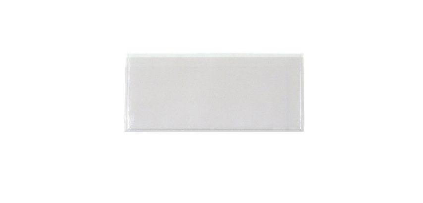 Busta autoadesiva TR 22 - rettangolare - PVC - 22 x 10 cm - trasparente - Sei Rota - conf. 10 pezzi