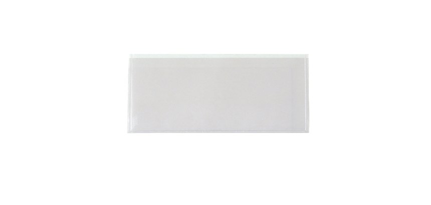 Busta autoadesiva TR 22 - rettangolare - PVC - 22 x 10 cm - trasparente - Sei Rota - conf. 10 pezzi