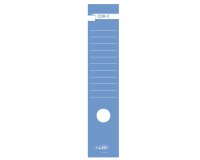 Copridorso CDR C - carta autoadesiva - 7 x 34,5 cm - blu - Sei Rota - conf. 10 pezzi
