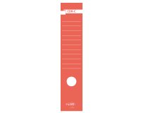 Copridorso CDR C - carta autoadesiva - 7 x 34,5 cm - rosso - Sei Rota - conf. 10 pezzi