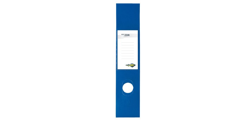 Copridorso CDR - PVC adesivo - 7 x 34,5 cm - blu - Sei Rota - conf. 10 pezzi